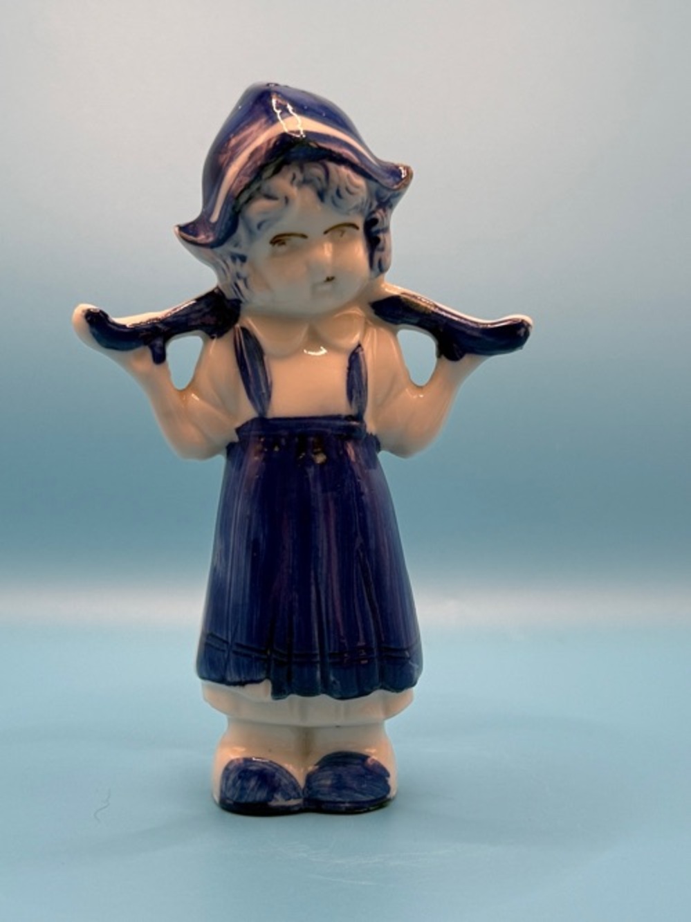 Vintage Porcelain Dutch Girl Figurine made in Japan